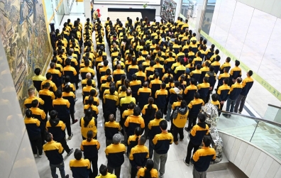 晨會凝心 | 頌祖國、話健康、彰貢獻，共啟新程！